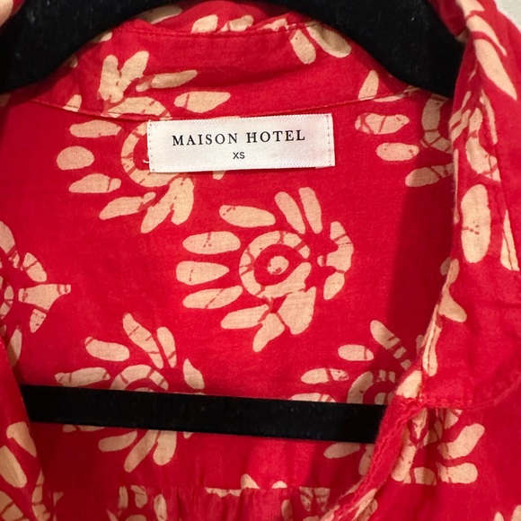 Maison Hotel Dylan Blouse XS Mughal Garden - Picture 2 of 3